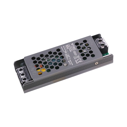 60W / 12V DC Slim strømforsyning til LED-strips - 5A, IP20 innendørs