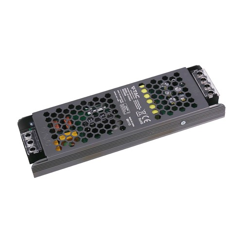 150W / 12V DC strømforsyning for LED-striper - 12,5A, IP20, Slim
