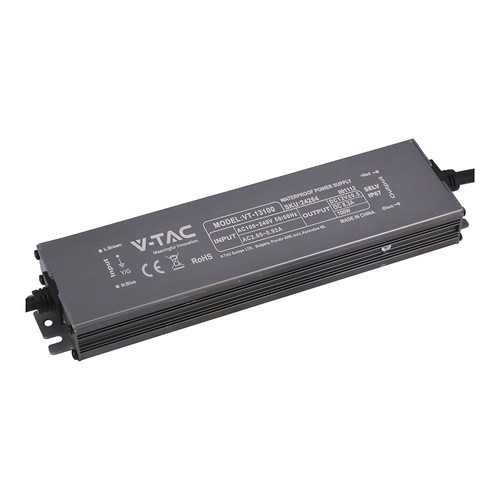 100W / 12V DC strømforsyning - 8.3A, IP67 vanntett