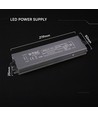 100W / 12V DC strømforsyning - 8.3A, IP67 vanntett