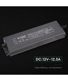 150W / 12V DC strømforsyning - 12.5A, IP67 vanntett