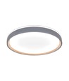V-Tac 40W LED taklampe med fjernkontroll - 3-i-1 CCT, dimbar, trefinish, Designer Domelight