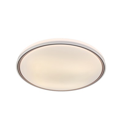 V-Tac 30W/60W/30W Designer taklampe med fjernkontroll - 3-i-1, dimbar, brun ring, inkl. lyskilde