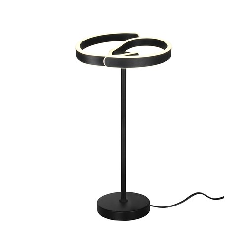 V-Tac 25W LED designer bordlampe - 4000K, matt sort, dekorativ