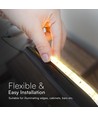 V-Tac 20m 8W/m Ultra Long LED-stripe - 24V, IP20, 3000K