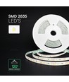 V-Tac 20m 8W/m Ultra Long LED-stripe - 24V, IP20, 4000K