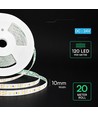 20m 8W/m LED-stripe, 24V - IP20, 6500K, Ultra Long