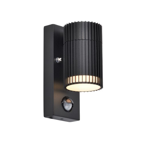 GU10 vegglampe med PIR-sensor - IP44 utendørs, uten lyskilde