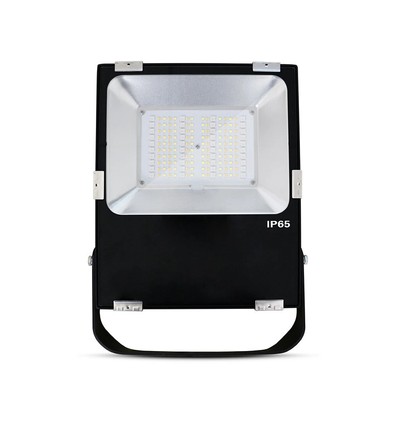 Outlet: 50W LED-lyskaster - IP65, sort, 4000K