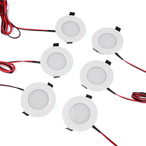 LEDlife nedgravningsspot - 3W, rund, rustfritt stål, 24V AC/DC