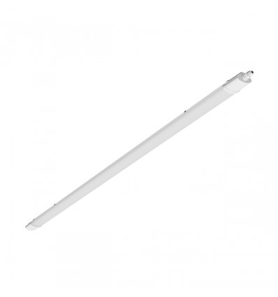 Vanntett LED-armatur 150cm - 45W Gjennomgangskoblet Verkstedlampe (5400lm, IP65)