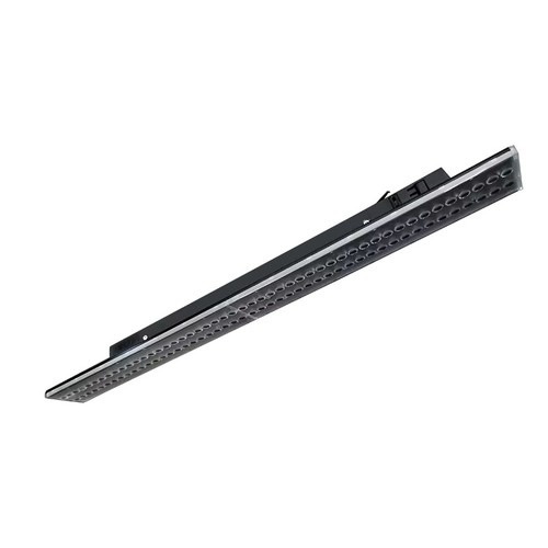 Outlet: 50W 3-faset LED-skinnespot - 136 lm/W, justerbar watt, sort