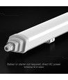 120cm 36W vanntett komplett LED-armatur - 120lm/W, IP65, CREE-chip, 6 års garanti