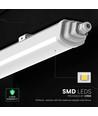 60cm 18W vanntett komplett LED-armatur - IP65, 6500K, CREE, 6 års garanti