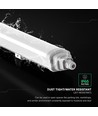 60cm 18W vanntett komplett LED-armatur - 120lm/W, IP65, 6500K, Cree chip, 6 års garanti