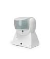 PIR bevegelses- og lyssensor 1200W - IP65, hvit