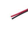 100m Kabel rød/sort - 2x0,35mm², 12V-24V, til LED-strip