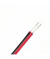 20m 1,2mm² kabel rød/svart - 2-leder (16AWG), 12V-24V, til LED-strip