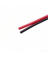 20m 1,2mm² kabel rød/sort - 2-leder (16AWG), 12-24V, til LED-strip