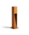 Corten hagelampe - 70 cm, 12W, IP65 utendørs, inkl. lyskilde