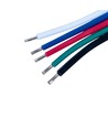 5m 1,2mm² RGBW kabel - 5-leder (16AWG), 12V-24V til LED-strip