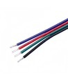 5m RGB-kabel - 4x0,35mm², 12-24V, til LED-strip