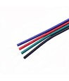 5m RGB-kabel - 4x0,35mm², 12-24V, til LED-strip