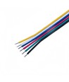 100m RGBCCT-kabel - 6x0,35mm², 12V-24V, til LED-strip