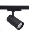 29W 3-faset skinnespot RA98 - 110lm/w, 38 grader, sort