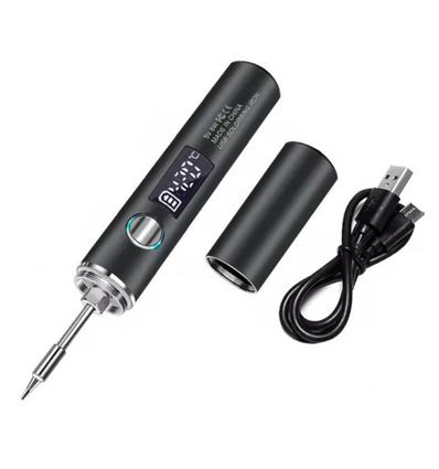 Loddebolt med justerbar temperatur - USB, bærbar