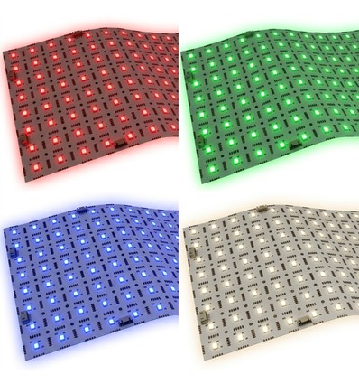 Foldbar LED Ark RGB+NW RA95 - 24V DC, IP20, 49x24, 45W