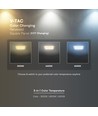 24W Firkantet LED innfellingspanel - Backlit, 3-i-1 CCT, CREE chip, 6 års garanti