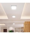 18W CCT LED taklampe kvadratisk - 3-i-1 fargevalg, Cree chip, 6 års garanti
