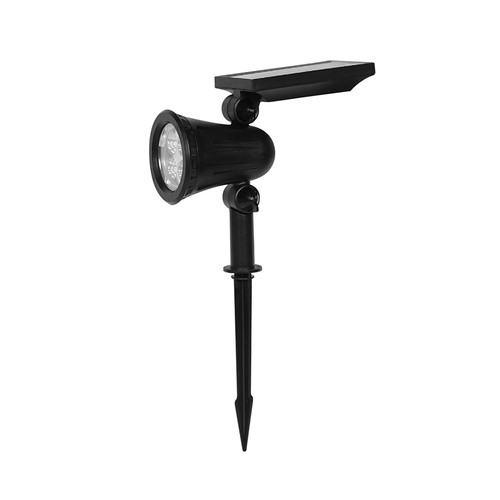 1,54W Solcelle hagespot med spyd - 5,5V, IP54, 3000K, 2200mAh batteri
