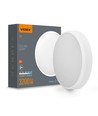 30W LED taklampe med sensor - 5CCT, hvit kant, innebygd bevegelsessensor