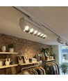 36W 3-faset RA92 LED-skinnespot - 23,5 cm, hvit, justerbar