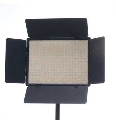 200W LED-lyspanel for foto/video - Barndoors, CCT, 8 effekter