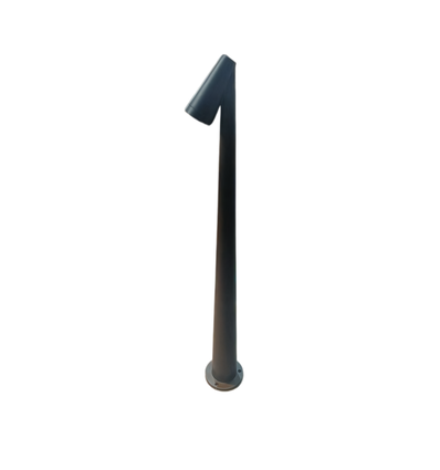 Sort hagelampe - 8W, 80 cm, IP65 utendørs, inkl. lyskilde
