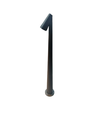 Sort hagelampe - 8W, 80 cm, IP65 utendørs, inkl. lyskilde