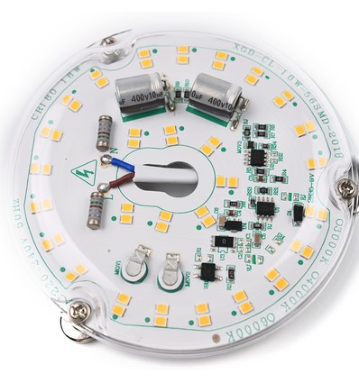 13cm / 18W dimbar LED-innsats med linser - Flimmerfri, erstatter G24, sirkelrør og kompaktrør