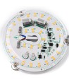 13cm / 18W dimbar LED-innsats med linser - Flimmerfri, erstatter G24, sirkelrør og kompaktrør