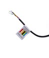 13W Ø11,4cm Downlight RGB+CCT RA93 - 24V DC, Hull: Ø9,5 cm, Mål: Ø11,4 cm, Hvit kant