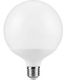 E27 18W dimbar LED globepære - G120, 2100lm, opalt glass, 2700K