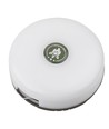 Campinglampe m. 10 meter lyskjede - oppladbar, IP64, hvit