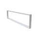 Outlet: Ramme til 120x30 LED-panel - Monteringssett, hvit kant