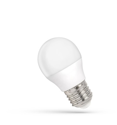 E27 4W LED kronepære - Matt glass