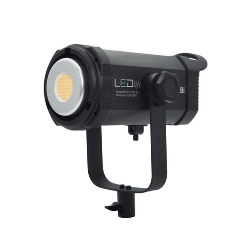 300W Lyskaster for foto og video - Flimmerfri, justerbar farge/lysstyrke, Display, inkl. fjernkontroll, 5m kabel