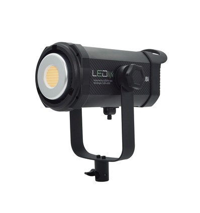 300W Lyskaster for foto og video - Flimmerfri, justerbar farge/lysstyrke, Display, inkl. fjernkontroll, 5m kabel