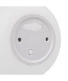 Oppladbar RGB LED bordlampe - Hvit, inkl. fjernkontroll, IP54 utendørs