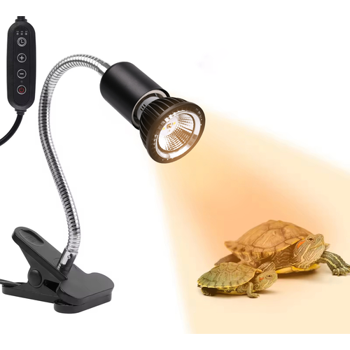 Reptillampe UVB - 5W, klipsholder